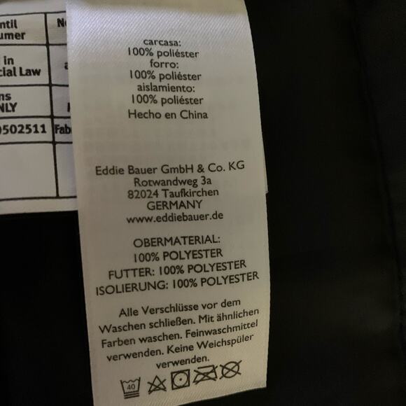 Eddie Bauer Men's Chore Jacket Olive Green Sz XLT Barn Coat Worker Utility - Picture 9 of 12